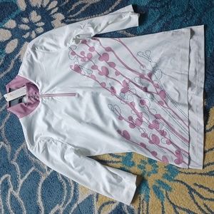 Inspired Style Spanner Women's sz small zip golf top